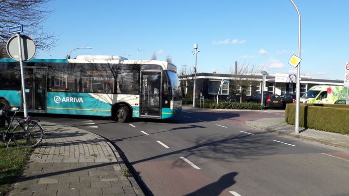 Bus Arriva rijdt alternatieve route door Haaksbergen.