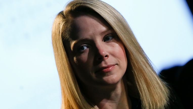 Marissa Mayer, CEO van internetbedrijf Yahoo. Beeld REUTERS
