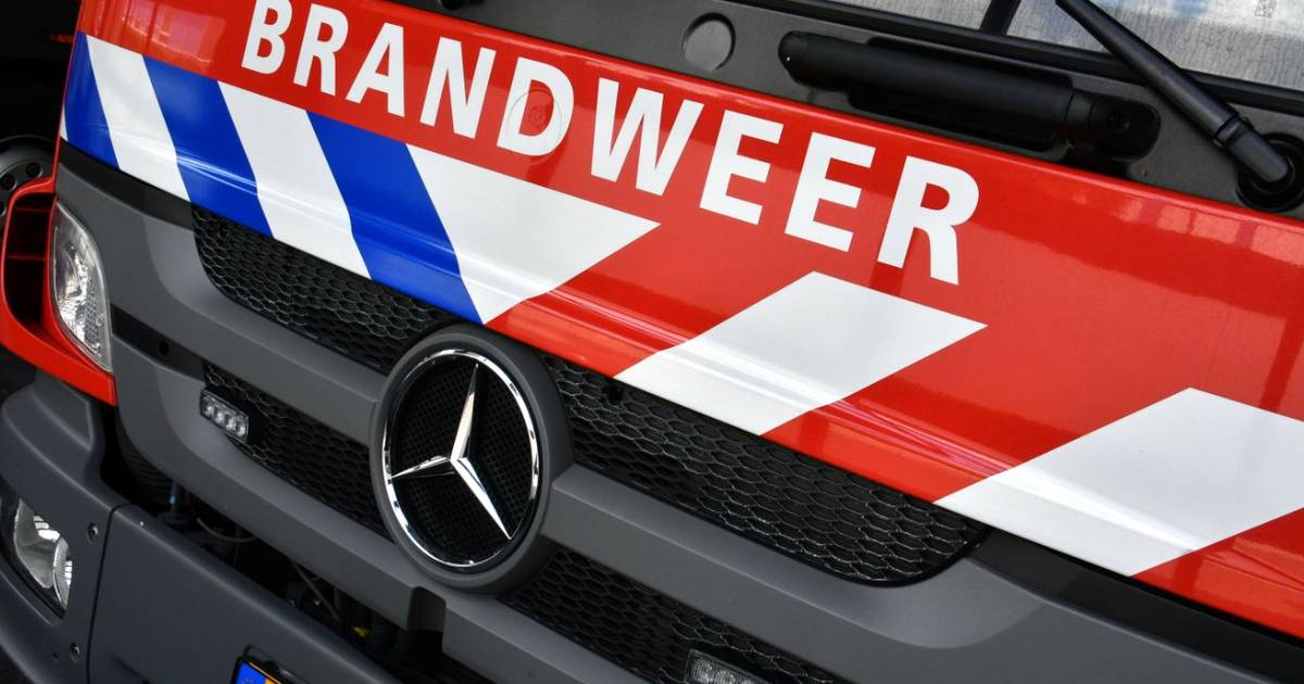 Brand Loods/Bijgebouw op Dwarsstraat in Beerta