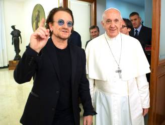 U2-frontman Bono praat met paus over misbruik