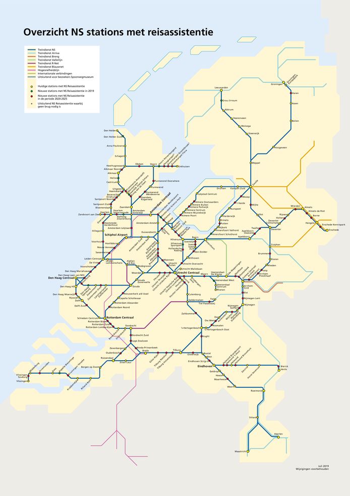 Gehandicapten kunnen straks op alle NS-stations instappen | Binnenland ...