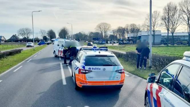 Belgische politie achtervolgt automobilist (23) zonder rijbewijs dwars door Rijsbergen en Zundert