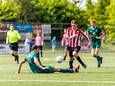 Romeo Pieters was in de slotfase van het seizoen trefzeker tegen De Zouaven en droeg zo bij aan de handhaving van Alphense Boys.