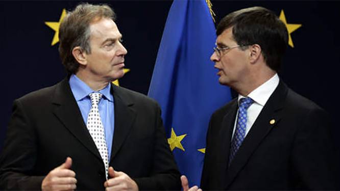 Balkenende waarschuwde Blair voor inval Irak