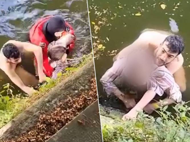 KIJK. Jongeman redt bejaarde vrouw van verdrinkingsdood in Luik
