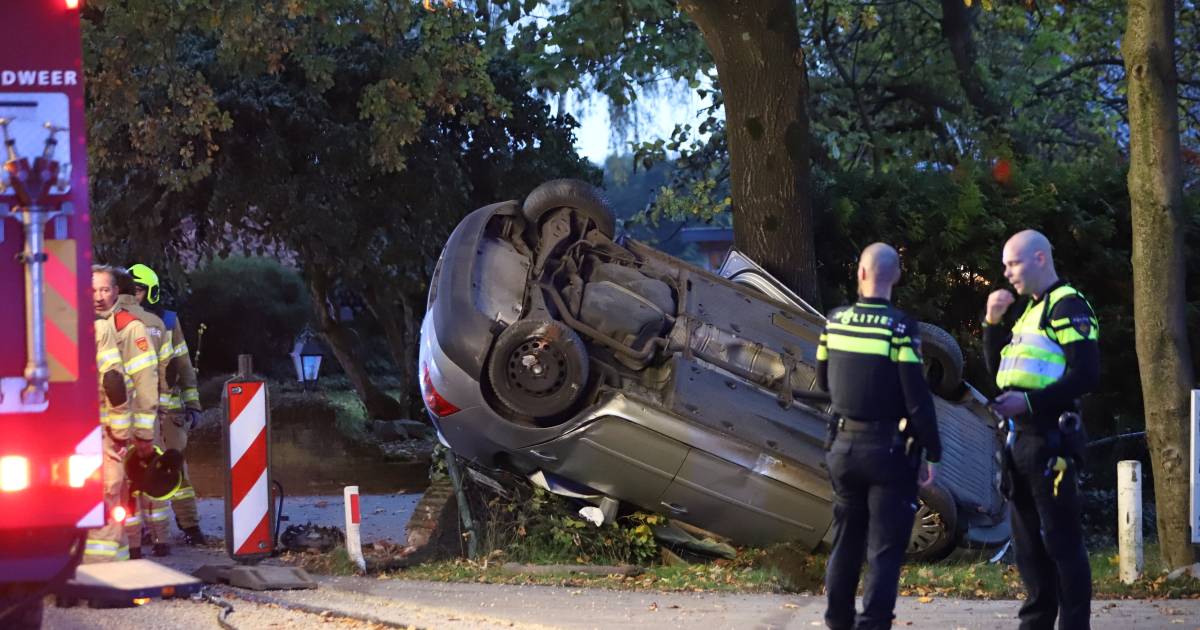 Bestuurder ongeval Harskamp had te veel gedronken, crashte auto met kinderen.