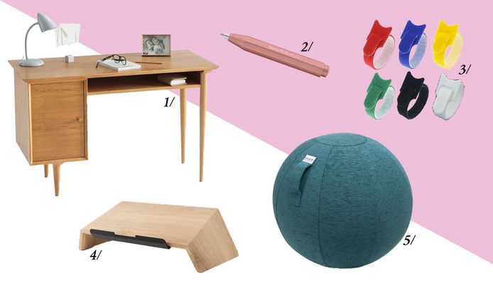 Uitgekeken op je thuiswerkplek? 11 praktische spullen je home office in te richten | | hln.be