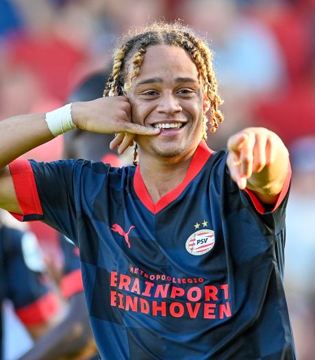 Cijfers eredivisie | Xavi Simons aan kop in klassement, ook hoge scores voor Antony en Bergwijn