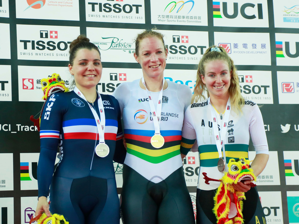 Kirsten Wild wint wereldbeker omnium Foto AD.nl