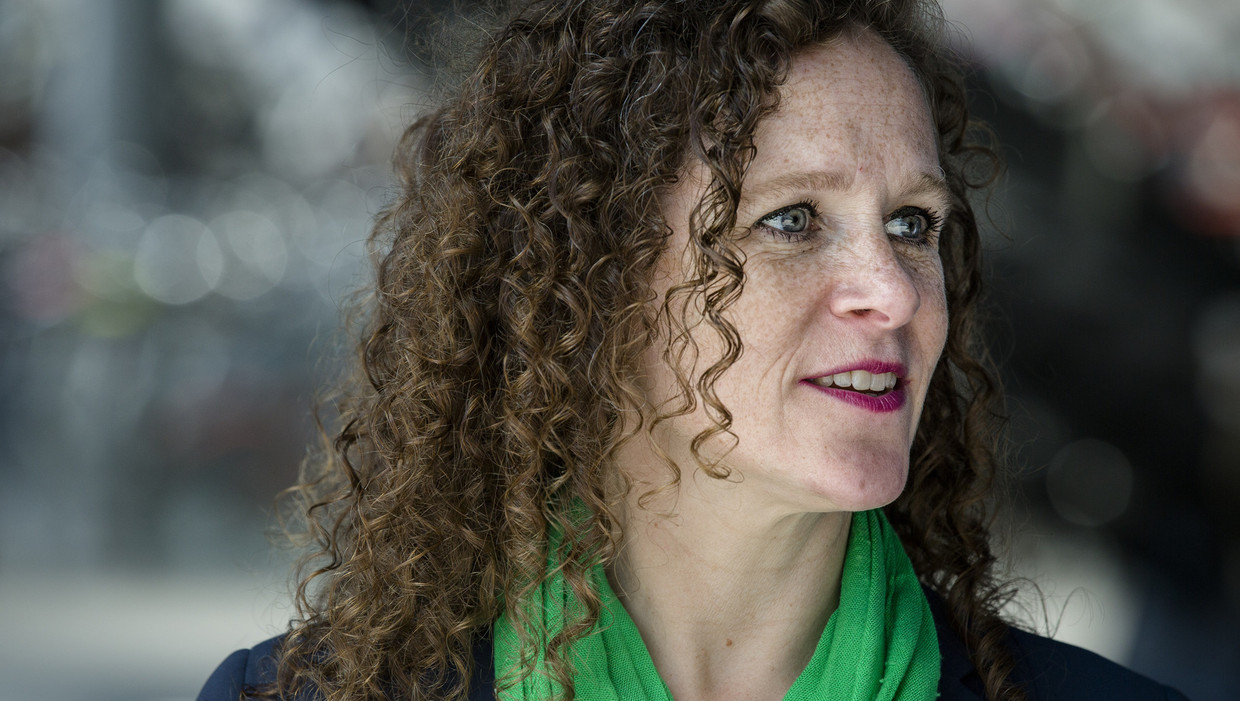 D66-Europarlementariër Sophie in 't Veld vindt dat Brussel zich minstens zo druk moet maken om de inperking van burgervrijheden in Hongarije als om de Franse overheidsfinanciën. Beeld anp