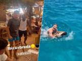 NAC-spelers feesten na promotie door op partyeiland Ibiza, Sigurd Haugen gaat los in strandclub: ‘Ik spring voor NAC!’