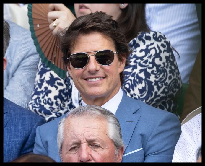 Ook Tom Cruise was van de partij.