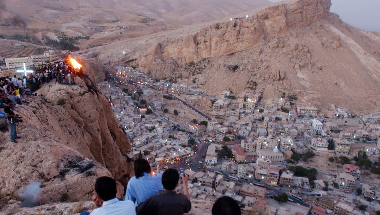 Archiefbeeld. Het dorpje Maaloula. Beeld ap