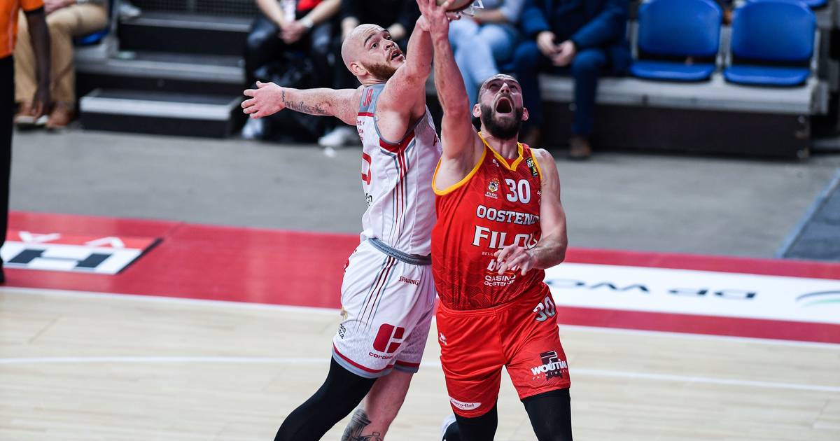 Oostende domineert het tweede duel tegen Antwerp Giants en begint na 64