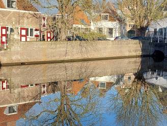 Spiegelglad water in Middelburg