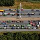 Boeren blokkeren A35 en A1 met tientallen tractoren, Veiligheidsberaad wil hard optreden