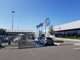 De Hypermarkt Carrefour in Oostakker.