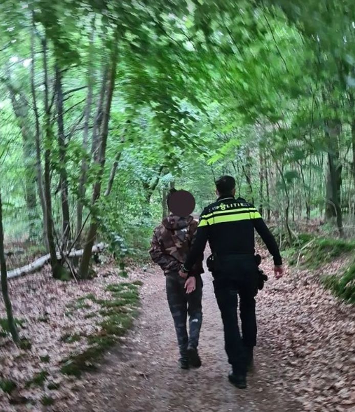 De politie heeft een man gearresteerd die ronddwaalde bij een vakantiepark in Ermelo. De verdachte droeg meerdere wapens bij zich.
