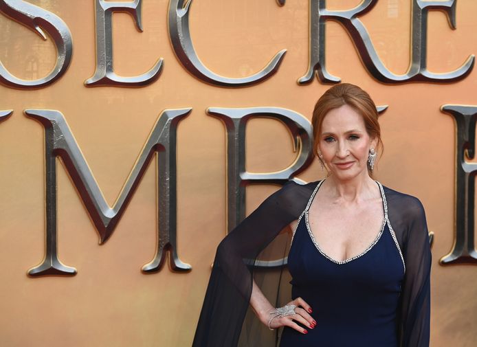 J.K. Rowling op de première van 'Fantastic Beasts'