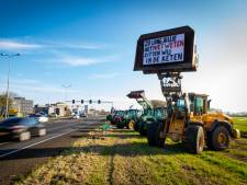 Opnieuw boerenprotest: twaalf tractoren langs de N11, geen hinder
