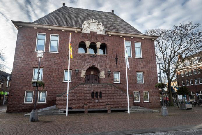 Het gemeentehuis in Asten.