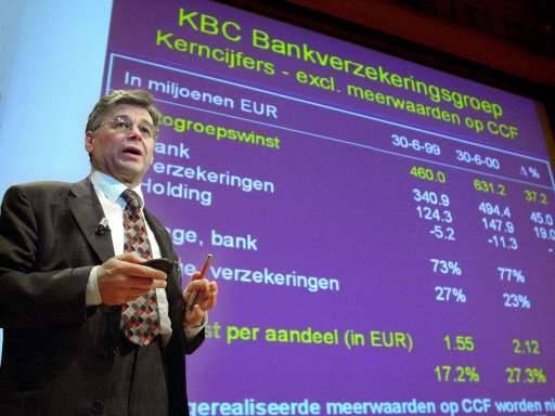 Rémi Vermeiren, ancien président du comité de direction de KBC.