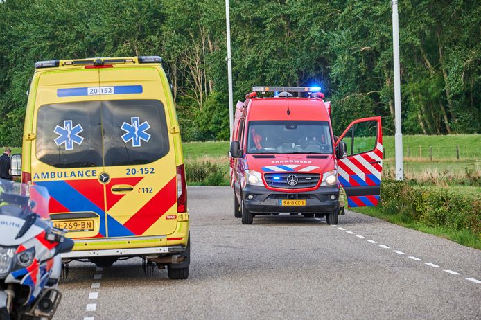 Diverse hulpdiensten gingen ter plaatse.