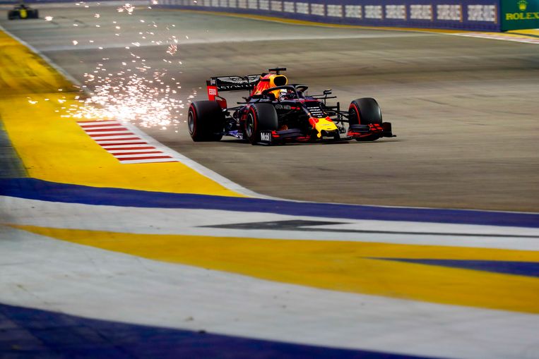 donderdag pion ontwerp Verstappen start in Singapore vanaf vierde positie | Het Parool