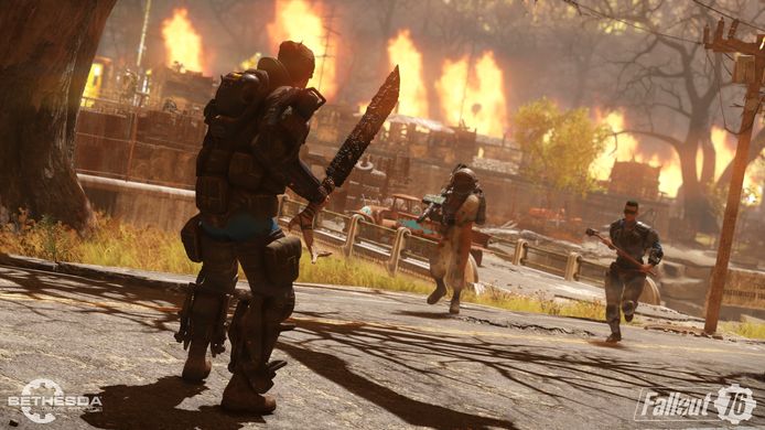 Beeld uit ‘Nuclear Winter’, de Battle Royale-modus van ‘Fallout 76'.