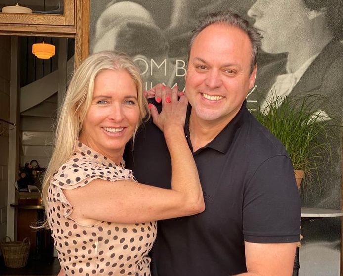 Frans Bauer en zijn vrouw Mariska.