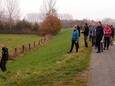 Natuurpunt bedankt de donateurs met en wandeling en lekkers.