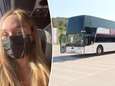 Mondmaskers op en overlevingspakket met boterhammen: Elmira (17) getuigt vanop ‘coronabus’ uit Spanje