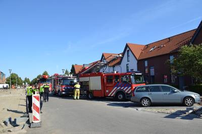 Drie huizen beschadigd door brand in spouwmuur in Nijmegen