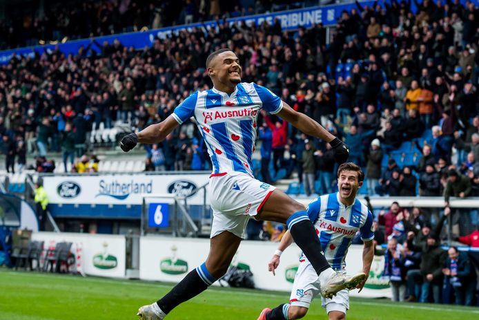 Amin Sarr scoorde tien keer in 31 wedstrijden voor SC Heerenveen.