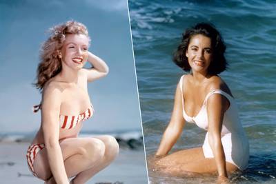 “Het was het begin van de seksuele revolutie”: Marilyn Monroe en Elizabeth Taylor waren Hollywoods eerste bikini-babes