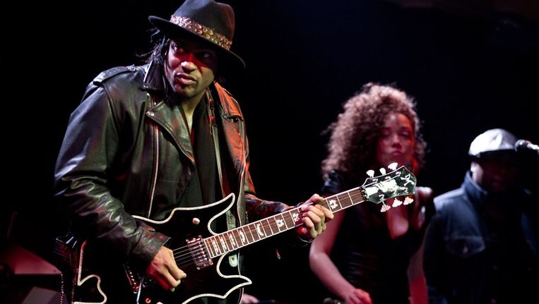 D'Angelo gisteravond in Paradiso Beeld anp