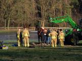 Brandweer redt drachtig paard uit bevroren plas bij Weert