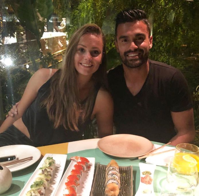 Lieke Martens En Benjamin Van Leer Aan De Sushi Offside Ad Nl