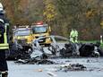 Bij een verkeersongeluk in de Duitse stad Ochtrup, niet ver van Enschede, zijn zondag zes doden gevallen.