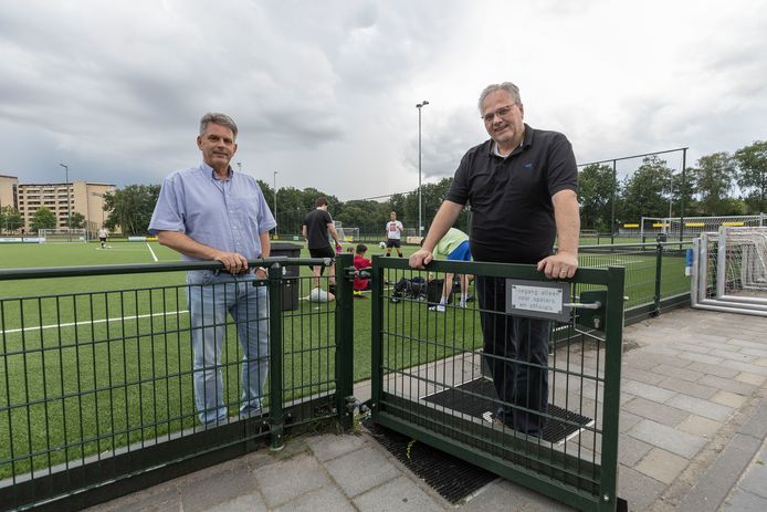 Wichard Wakelkamp (links) en John Brugel van Nieuw Woensel.