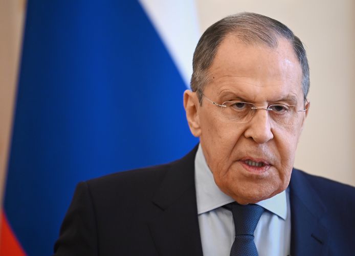 Russisch minister van Buitenlandse Zaken Sergej Lavrov.