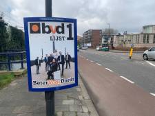 Gemeente verwijdert posters Beter Voor Dordt na overtreden regels: ‘Het is helder wat wel en niet mag’