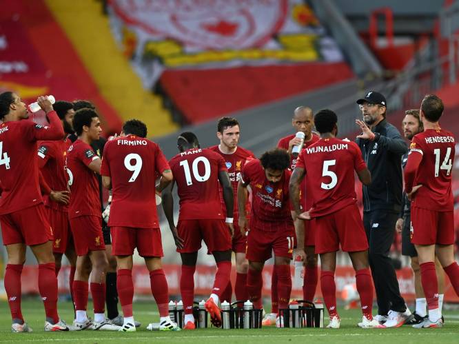 Een titel die drie maanden on hold stond, nu de tranen: een blik achter de ontlading bij Liverpool na 30 jaar wachten