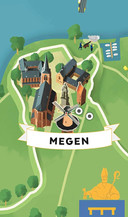 Ook Megen, Oss en Uden zijn in kaart gebracht in de betreffende app.
