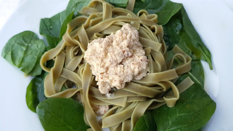 Al Capone’s tagliatelle met walnotensaus. Beeld Marie Louise Schipper