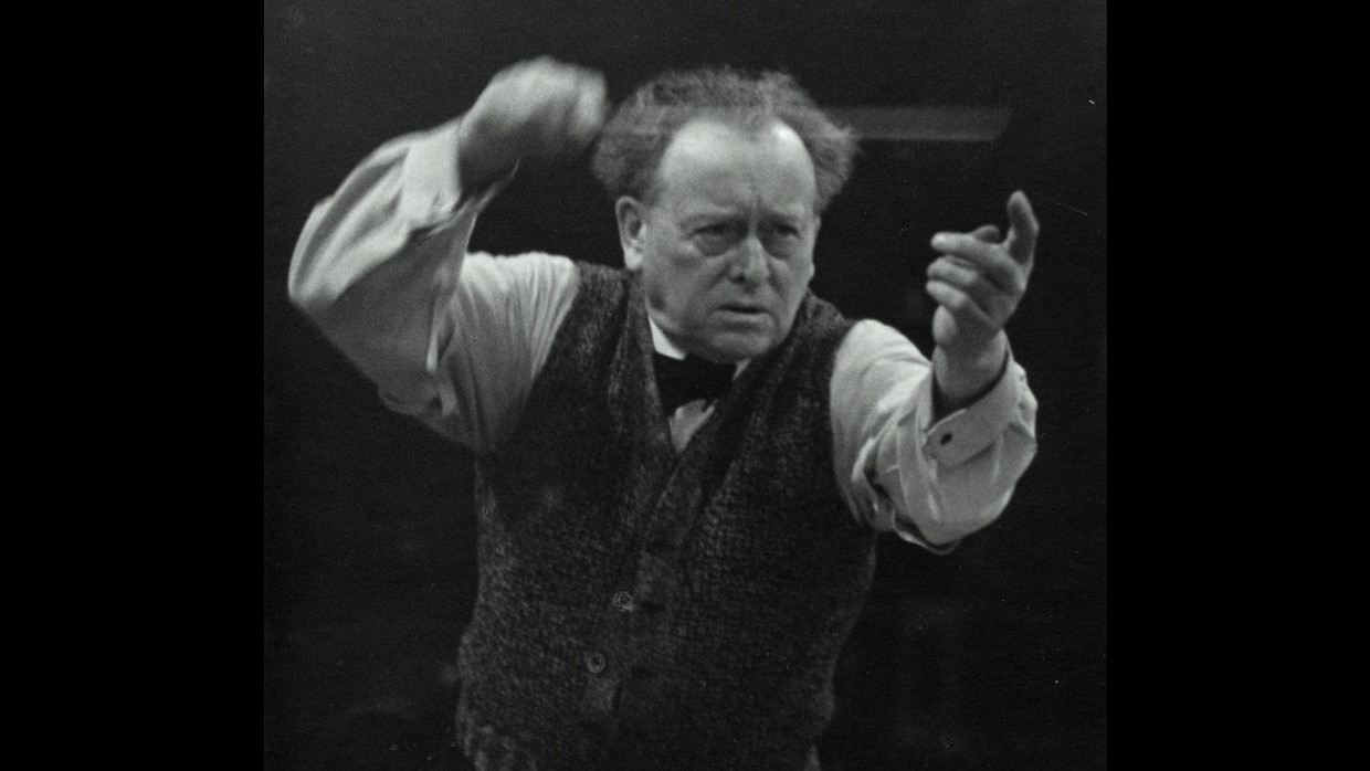 Willem Mengelberg, 50 jaar lang chef-dirigent van het Concertgebouworkest. Beeld EO