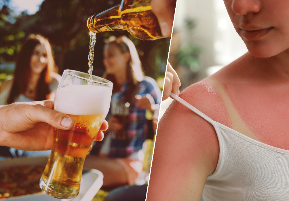 Est-il vrai que l'on brûle plus vite lorsque l’on consomme de l'alcool au soleil?