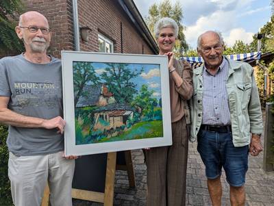 Hoe een schilderij van Piet Lammers na twintig jaar weer thuiskomt in Den Dungen