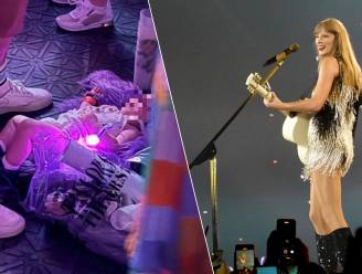 Ophef over baby die op grond ligt tijdens concert van Taylor Swift in Parijs: “Totaal onverantwoord”