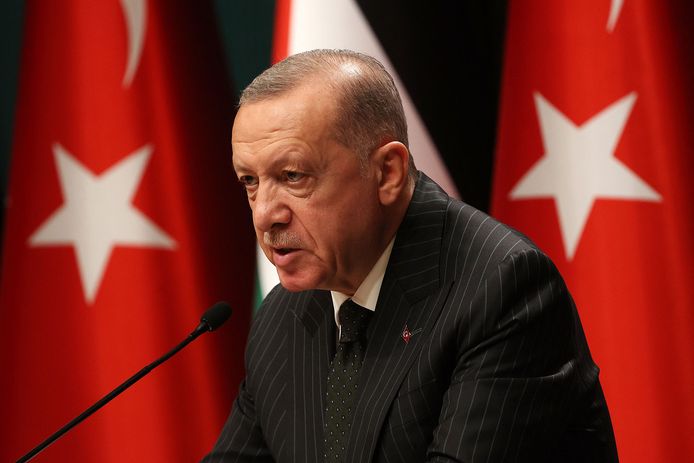 President Recep Tayyip Erdogan van Turkije.